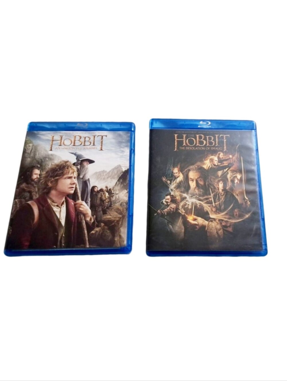 The Hobbit 2-Movie Blu-ray Bundle An Unexpected Journey & Desolation of Smaug